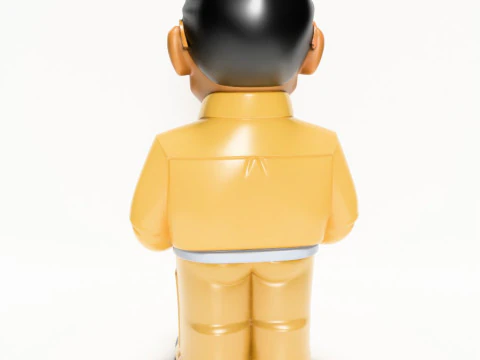 3D Printing Gus Fring Los Pollos hermanos Boss Breaking Bad toy 3D Model