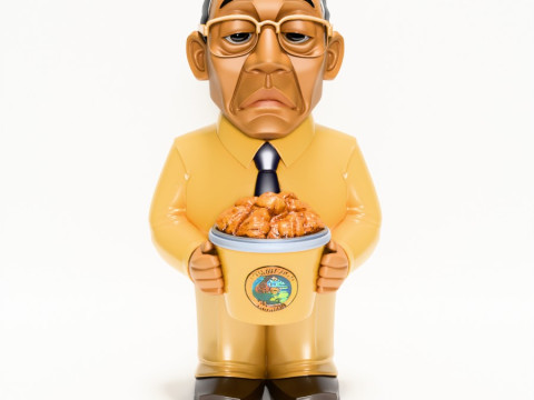 Іграшка 3D Printing Gus Fring Los Pollos hermanos Boss Breaking Bad 3D Модель