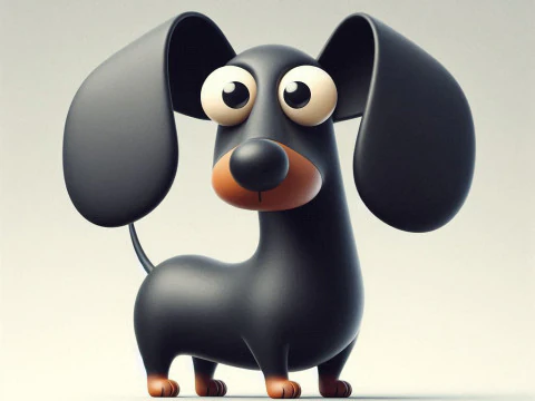 Jouet pour chien saucisse saucisse impression 3D Modèle 3D