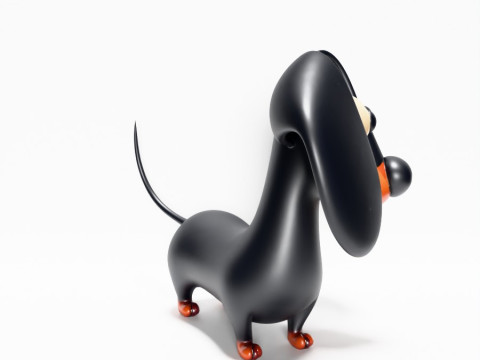 3D プリント ソーセージ ウインナー 犬のおもちゃ 3Dモデル