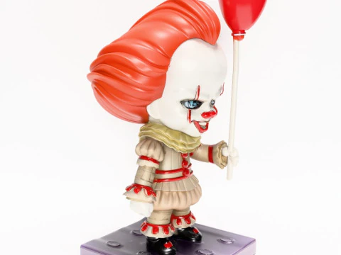 3D Printing Pennywise Georgies Nightmare Chibi Style toy 3D Model