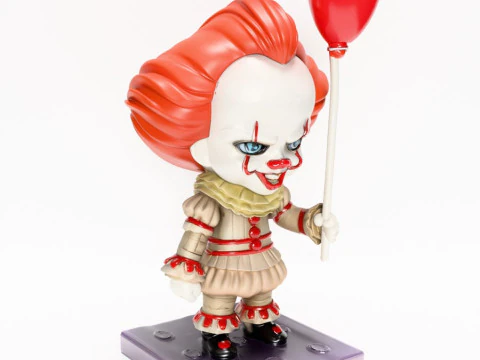 3D Printing Pennywise Georgies Nightmare Chibi Style toy 3D Model