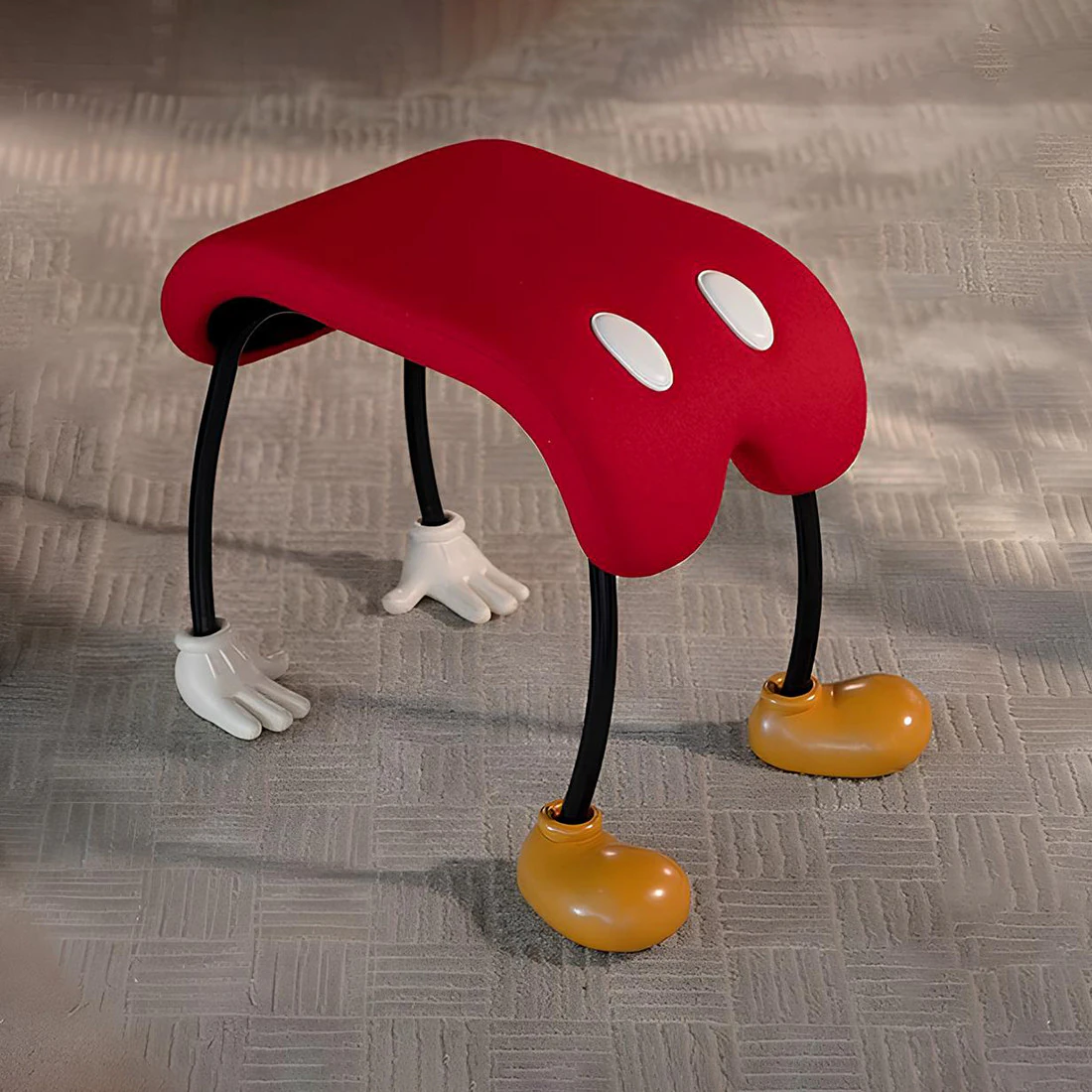 3D Printing Mickey Pants Bedside Table Chair Props Second Life toy 3D Model .c4d .max .obj .3ds .fbx .stl .blend 
