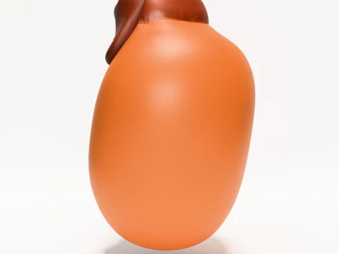 Brinquedo para cachorro-quente Dachshund com impress&atilde;o 3D Modelo 3D