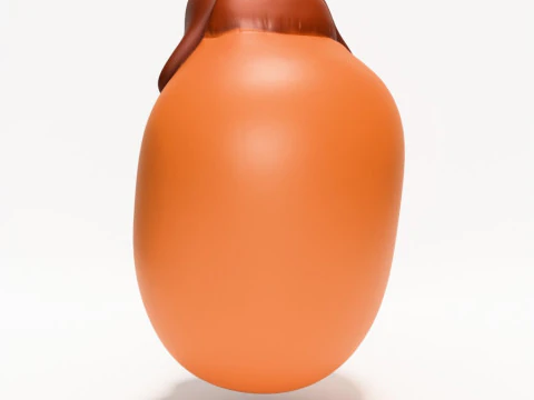 Brinquedo para cachorro-quente Dachshund com impress&atilde;o 3D Modelo 3D