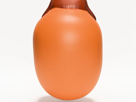 Brinquedo para cachorro-quente Dachshund com impress&atilde;o 3D Modelo 3D