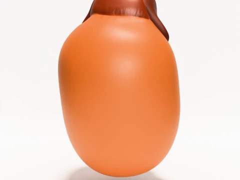 Brinquedo para cachorro-quente Dachshund com impress&atilde;o 3D Modelo 3D