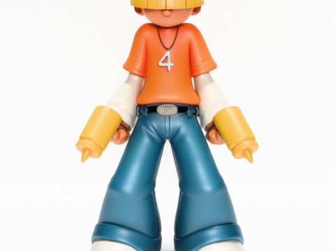 3डी प्रिंटिंग नंबुह 4 वालेबी वैली बीटल्स किड्स नेक्स्ट डोर खिलौना 3D मॉडल