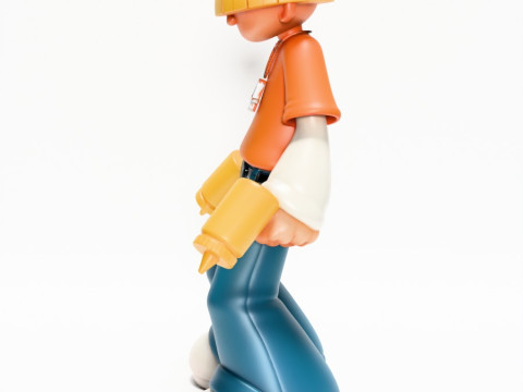 3डी प्रिंटिंग नंबुह 4 वालेबी वैली बीटल्स किड्स नेक्स्ट डोर खिलौना 3D मॉडल