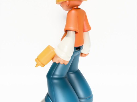 3डी प्रिंटिंग नंबुह 4 वालेबी वैली बीटल्स किड्स नेक्स्ट डोर खिलौना 3D मॉडल