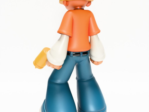 3डी प्रिंटिंग नंबुह 4 वालेबी वैली बीटल्स किड्स नेक्स्ट डोर खिलौना 3D मॉडल