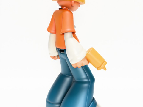 3डी प्रिंटिंग नंबुह 4 वालेबी वैली बीटल्स किड्स नेक्स्ट डोर खिलौना 3D मॉडल