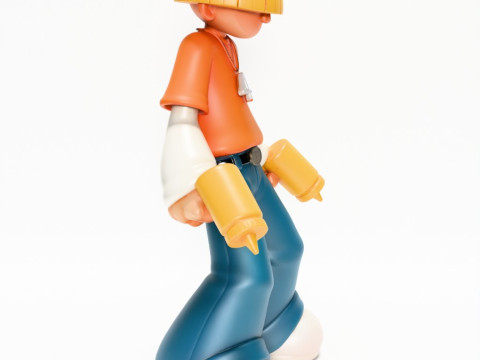 3डी प्रिंटिंग नंबुह 4 वालेबी वैली बीटल्स किड्स नेक्स्ट डोर खिलौना 3D मॉडल