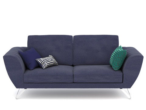 Caractere large 3seat sofa 3D 模型
