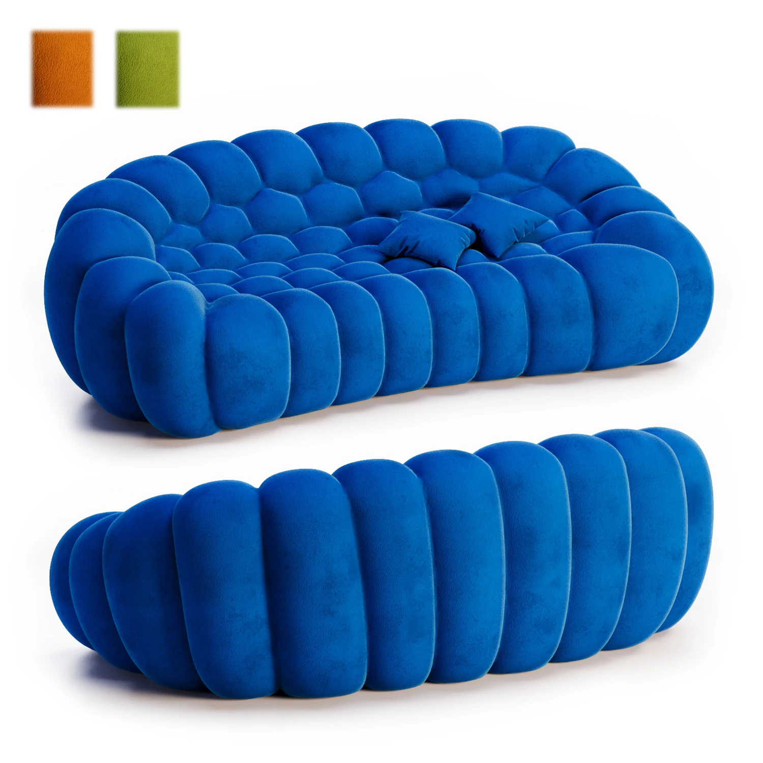 Bubble seat sofa 304 3D Model .c4d .max .obj .3ds .fbx .stl .blend