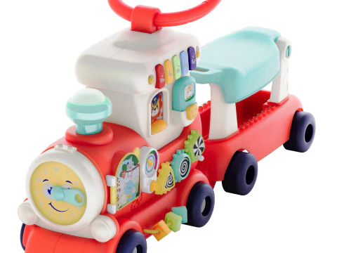 &Ccedil;ocuklar şanslı tren 3D Model