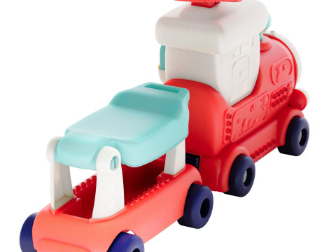 Kids lucky train 3D Model