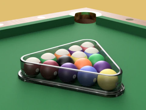 Billiard Table 3D Model