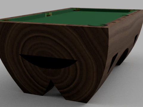 Billiard Table 3D Model