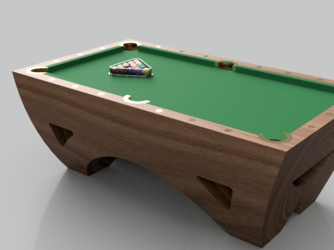 Billiard Table 3D Model