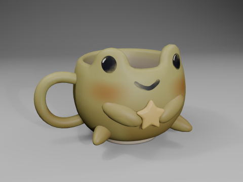 Copa Sapo Modelo 3D