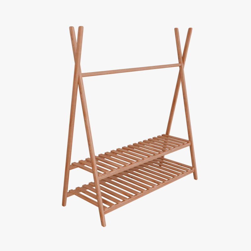 Coat Rack GameReady Furniture Asset Modello 3D .c4d .max .obj .3ds .fbx .stl .blend 