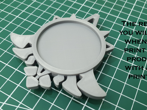Mondstadt Vision Set for 3D Printing -- Genshin Impact -- Vision Frame and 7 Different Stone 3D Baskı Modeli