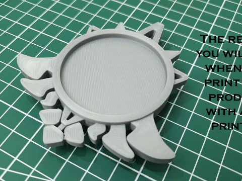 3D 프린팅을 위한 Mondstadt 비전 세트 -- Genshin Impact -- 비전 프레임과 7개의 다른 돌 3D 프린트 모델