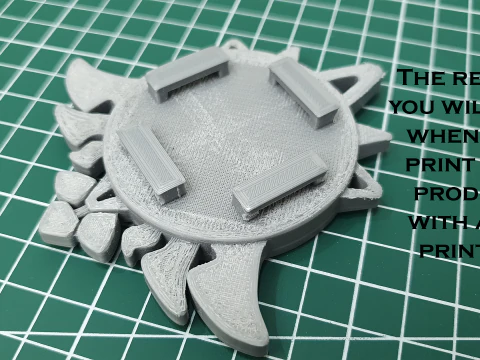 3D 프린팅을 위한 Mondstadt 비전 세트 -- Genshin Impact -- 비전 프레임과 7개의 다른 돌 3D 프린트 모델