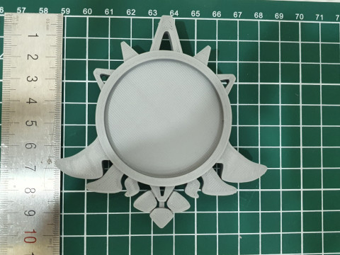 Mondstadt Vision Set for 3D Printing -- Genshin Impact -- Vision Frame and 7 Different Stone 3D Baskı Modeli