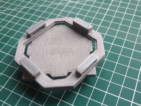 Liyue Vision Set for 3D Printing -- Genshin Impact -- Vision Frame and 7 Different Stone 3D Print Model