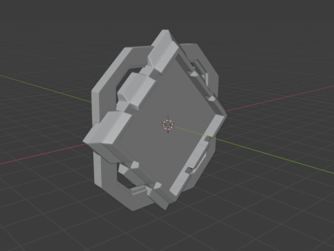 Liyue Vision Set for 3D Printing -- Genshin Impact -- Vision Frame and 7 Different Stone 3D Baskı Modeli