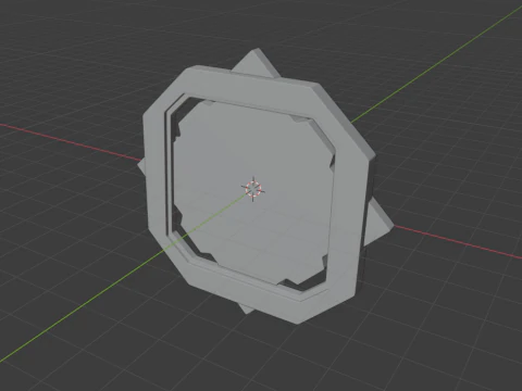 Liyue Vision Set for 3D Printing -- Genshin Impact -- Vision Frame and 7 Different Stone 3D Print Model