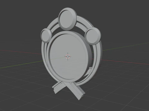 Inazuma Vision Set for 3D Printing -- Genshin Impact -- Vision Frame and 7 Different Stone 3D Print Model