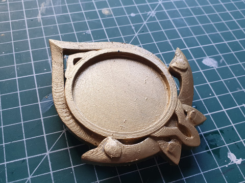 Sumeru Vision Set for 3D Printing -- Genshin Impact -- Vision Frame and 7 Different Stone 3D Print Model
