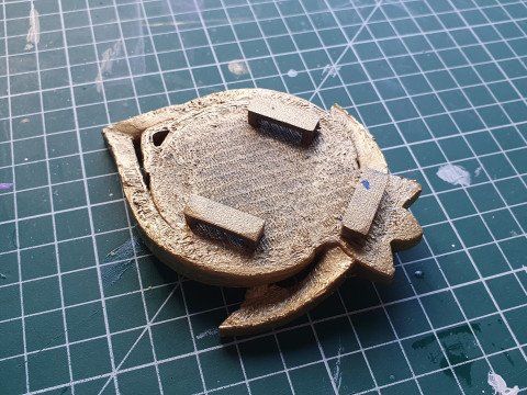 Sumeru Vision Set for 3D Printing -- Genshin Impact -- Vision Frame and 7 Different Stone 3D Print Model