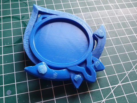 Sumeru Vision Set for 3D Printing -- Genshin Impact -- Vision Frame and 7 Different Stone 3D Print Model