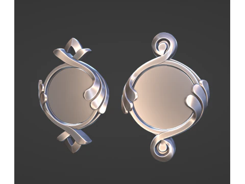 Fontaine Vision Set for 3D Printing -- Genshin Impact -- Pneuma and Ousia 3D Print Model