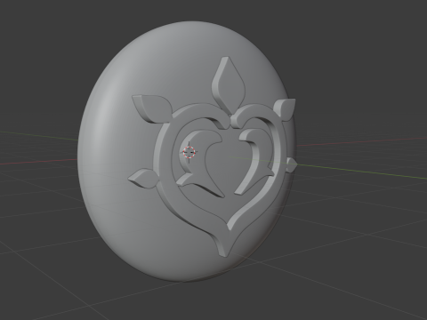 Natlan Vision Set for 3D Printing -- Genshin Impact -- Vision Frame And 7 Vision Stone Modelo de Impressão 3D