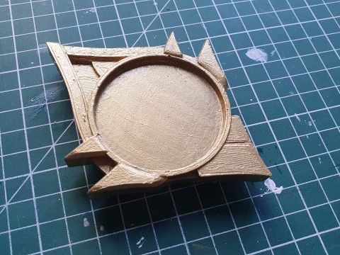 3D 프린팅용 Snezhnaya Vision 세트 - Genshin Impact 코스프레 소품 3D 프린트 모델