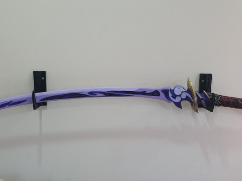 Raiden Shoguns Katana for 3D Printing -- Genshin Impact Cosplay Prop -- Musou No Hitotachi Modelo de impresión 3D