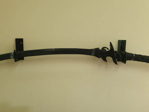 Raiden Shoguns Katana for 3D Printing -- Genshin Impact Cosplay Prop -- Musou No Hitotachi 3D Print Model