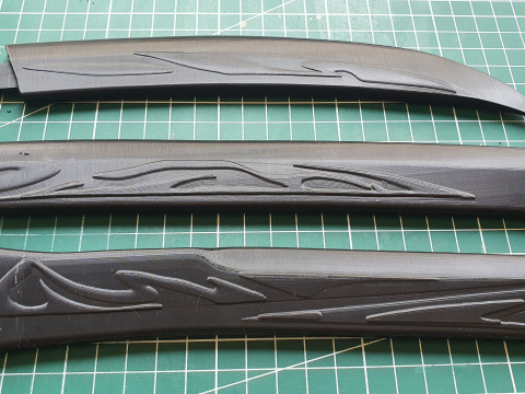 Raiden Shoguns Katana for 3D Printing -- Genshin Impact Cosplay Prop -- Musou No Hitotachi Modelo de impresión 3D