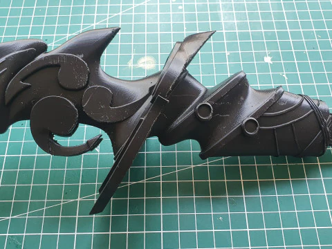 Raiden Shoguns Katana for 3D Printing -- Genshin Impact Cosplay Prop -- Musou No Hitotachi 3D Print Model