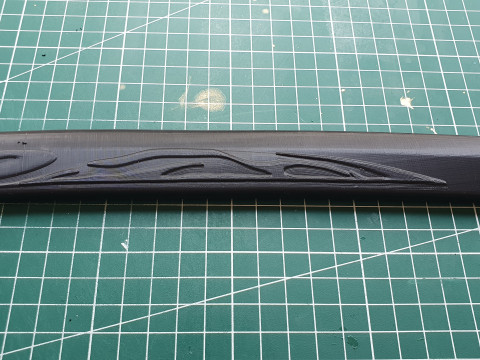 Raiden Shoguns Katana for 3D Printing -- Genshin Impact Cosplay Prop -- Musou No Hitotachi Modelo de impresión 3D