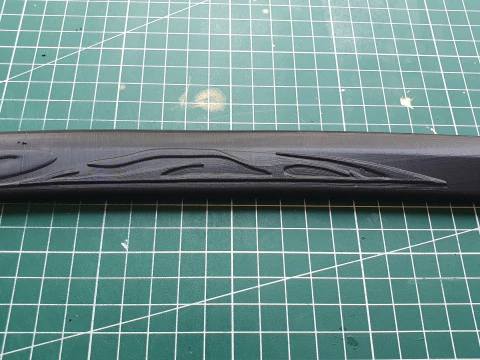 Raiden Shoguns Katana for 3D Printing -- Genshin Impact Cosplay Prop -- Musou No Hitotachi 3D Print Model