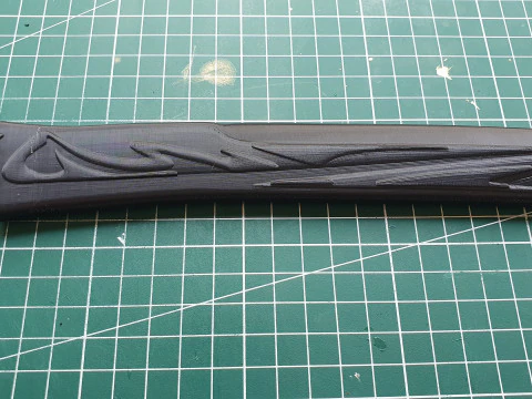 Raiden Shoguns Katana for 3D Printing -- Genshin Impact Cosplay Prop -- Musou No Hitotachi 3D Print Model