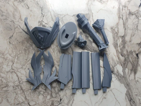 Aquila Favonia Sword for 3D Printing -- Genshin Impact Cosplay Prop 3D Print Model