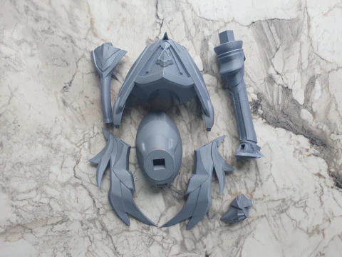 Aquila Favonia Sword for 3D Printing -- Genshin Impact Cosplay Prop 3D Print Model