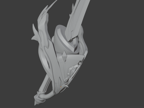 Aquila Favonia Sword for 3D Printing -- Genshin Impact Cosplay Prop 3D Принт Модель